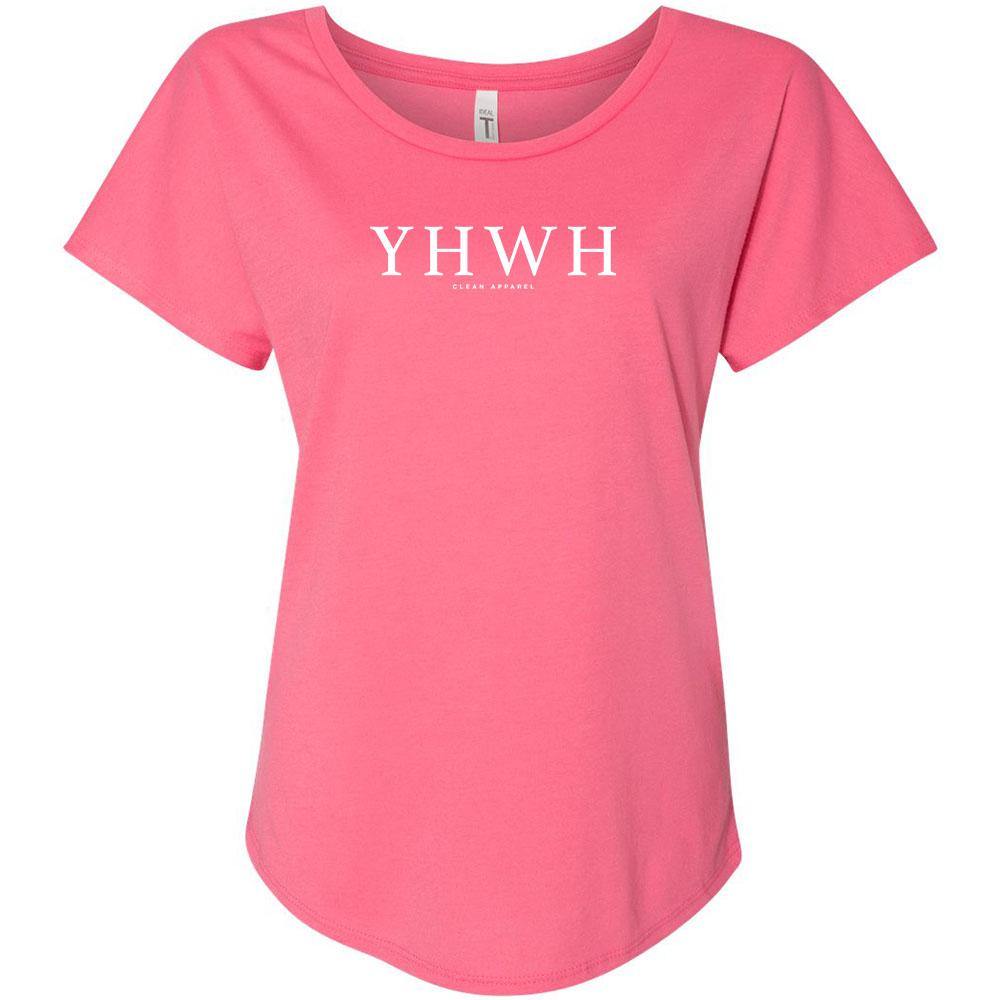 YHWH Ladies Slouchy Tee