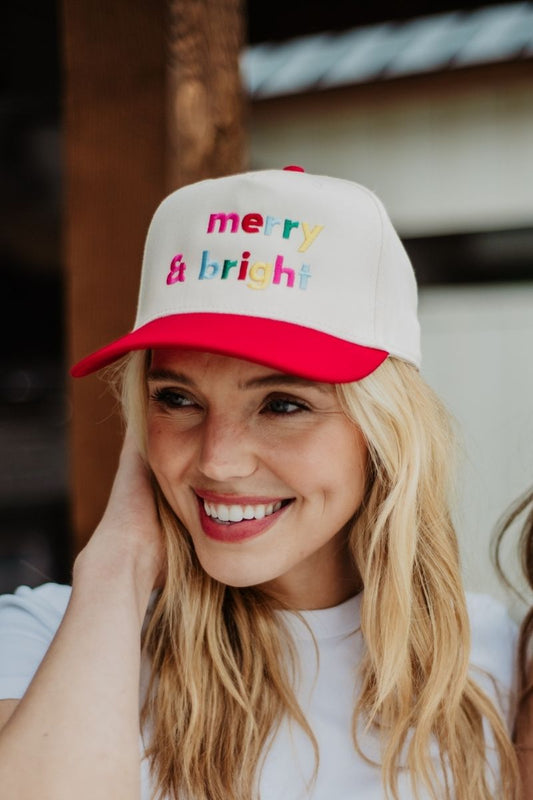 Merry & Bright (Multi) Vintage Trucker Hat