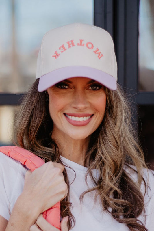 MOTHER Upside Down Two-Toned Vintage Hat