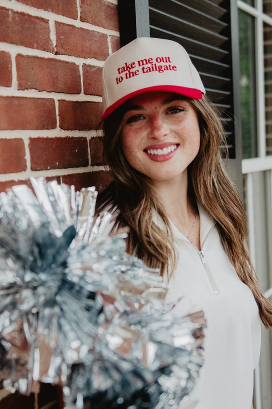 Take Me Out To The Tailgate Two-Toned Hat