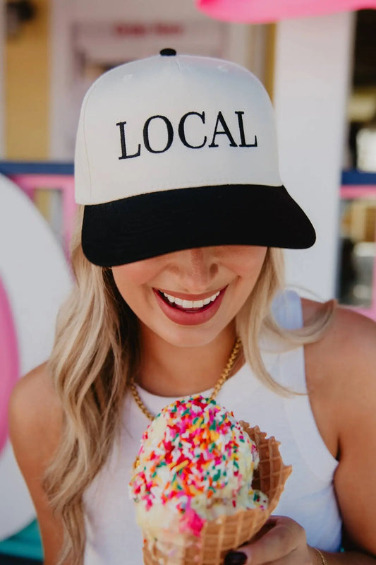 LOCAL Two-Toned Retro Vintage Hat