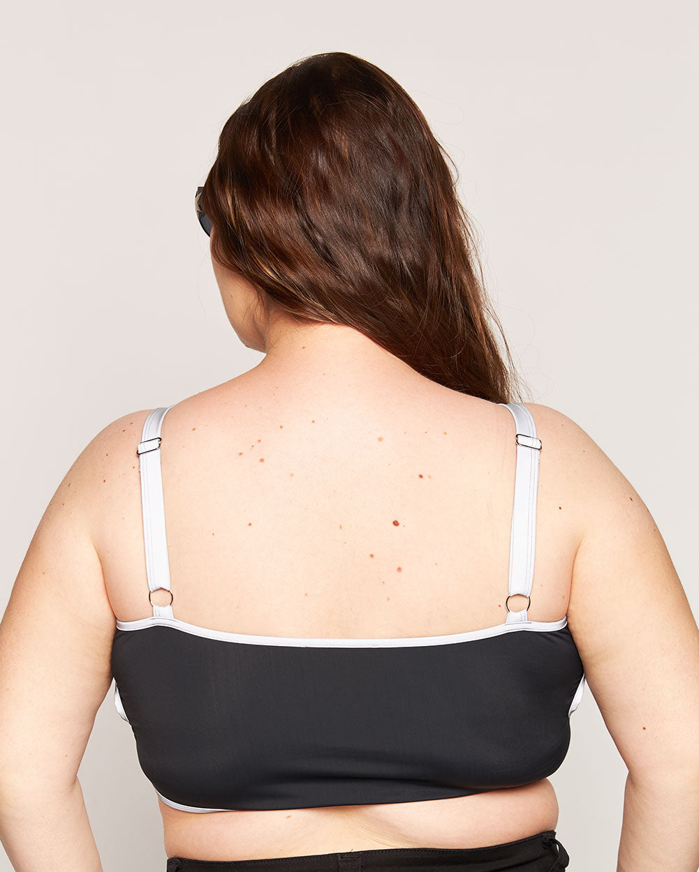 Backstage Baddie Reflective Cutout Top