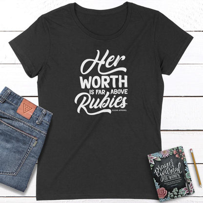 Worth Above Rubies Ladies Fit Tees