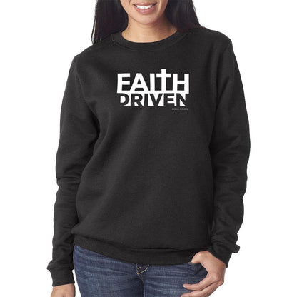 Faith Driven Ladies Crewneck Sweatshirt
