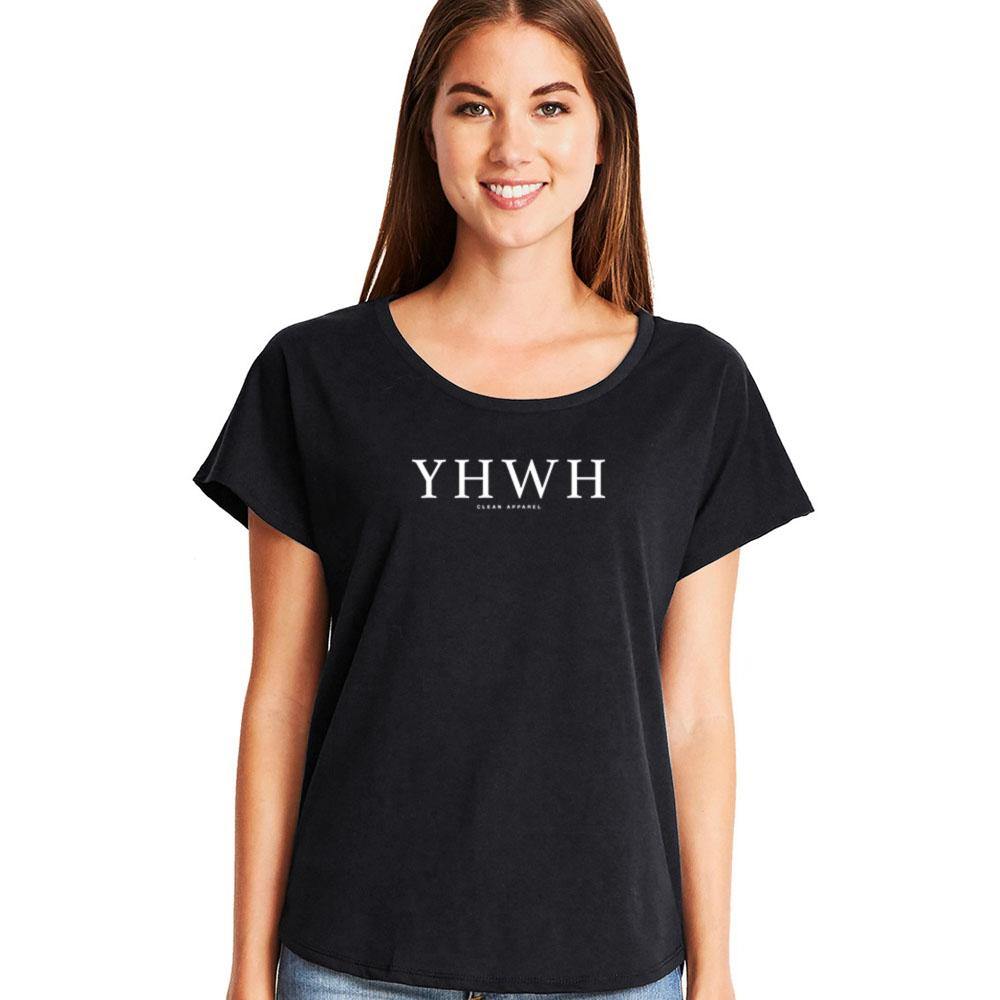 YHWH Ladies Slouchy Tee