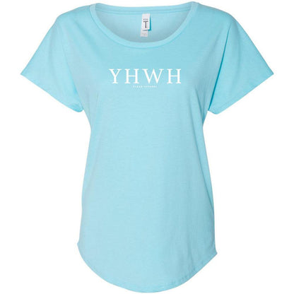 YHWH Ladies Slouchy Tee