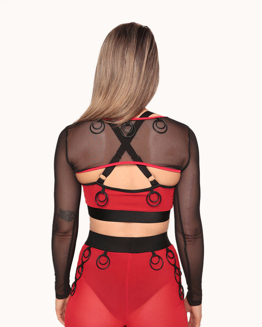 ClarissaTalks x iHR Enter the Portal Ultra Crop Top