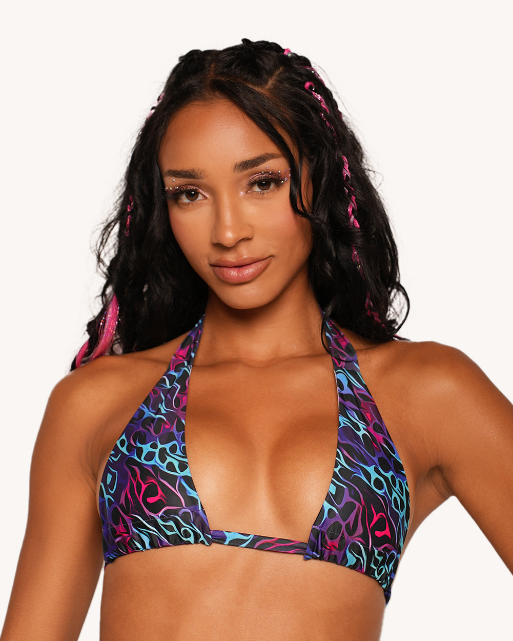 Cyber Chaos Bikini Top