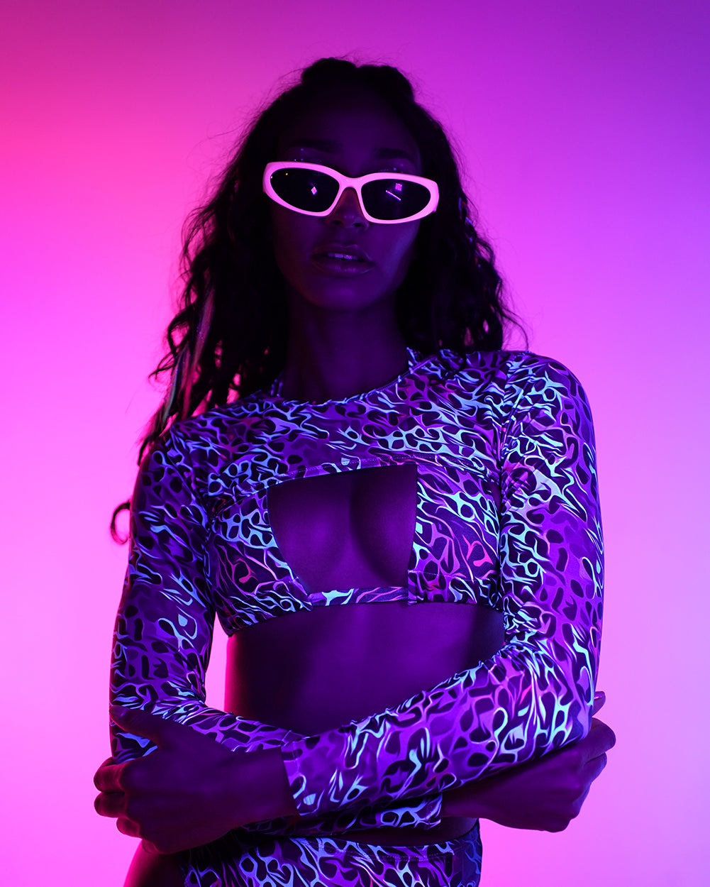 Cyber Chaos Ultra Crop Top