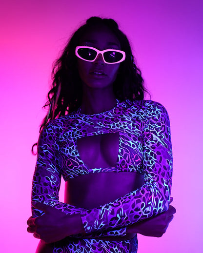 Cyber Chaos Bikini Top