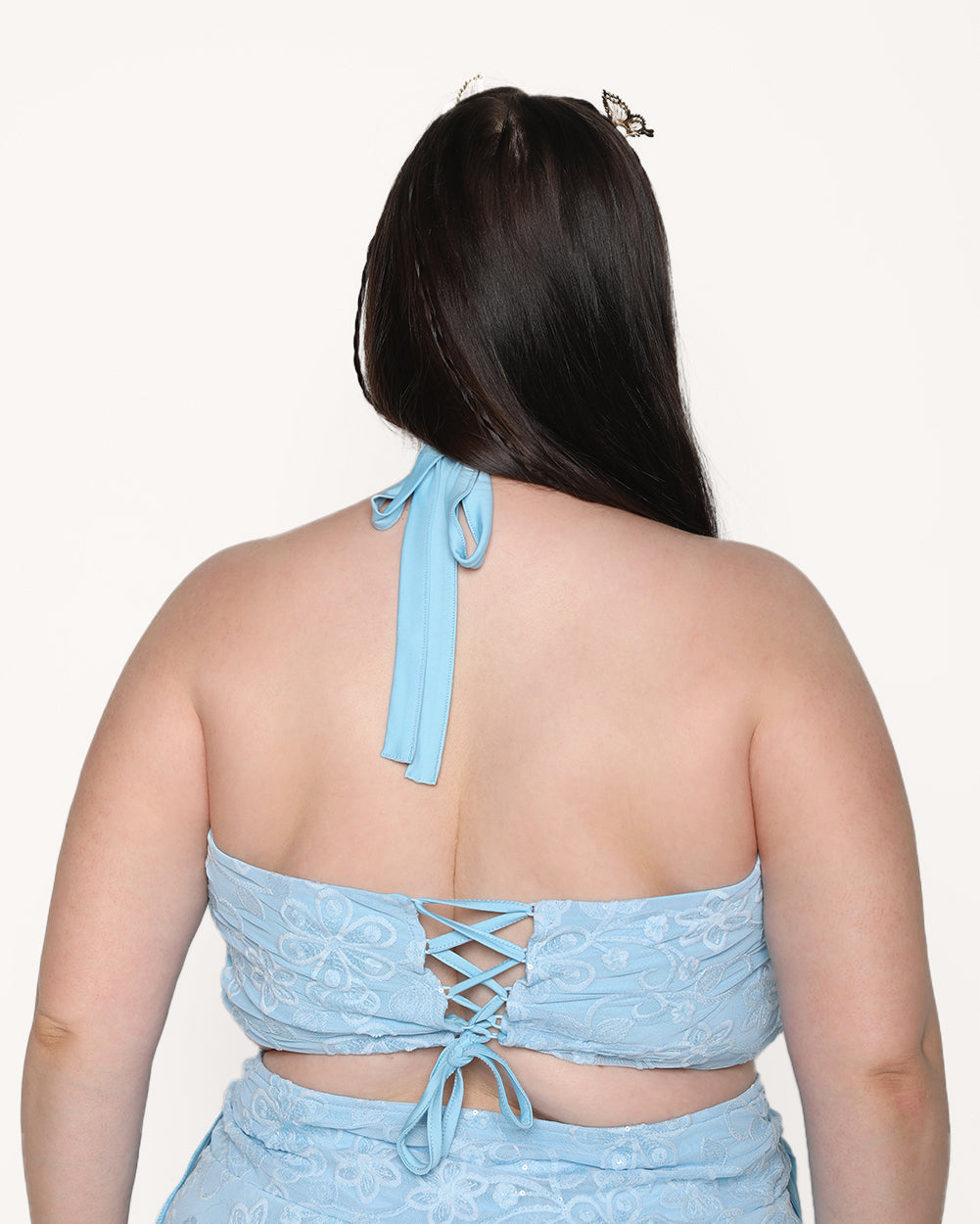 Faerie Firelight Floral Sparkle Top