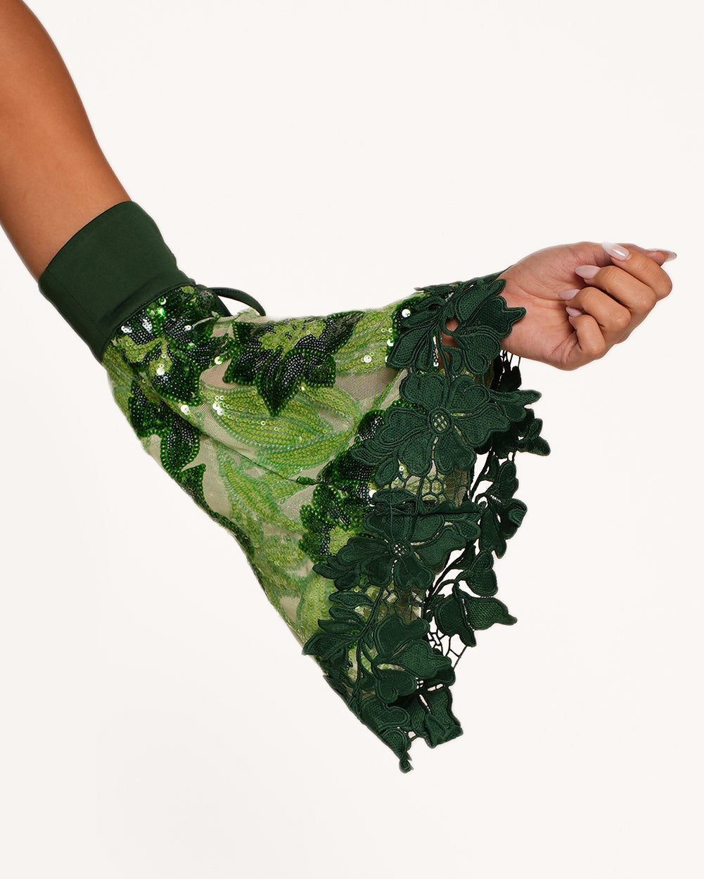 Fairytale Forest Wrap Around Top with Sleeves