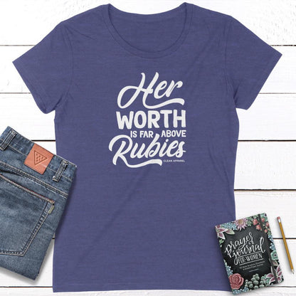 Worth Above Rubies Ladies Fit Tees