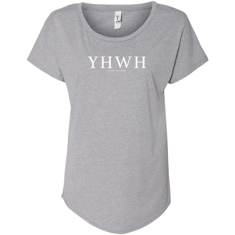 YHWH Ladies Slouchy Tee