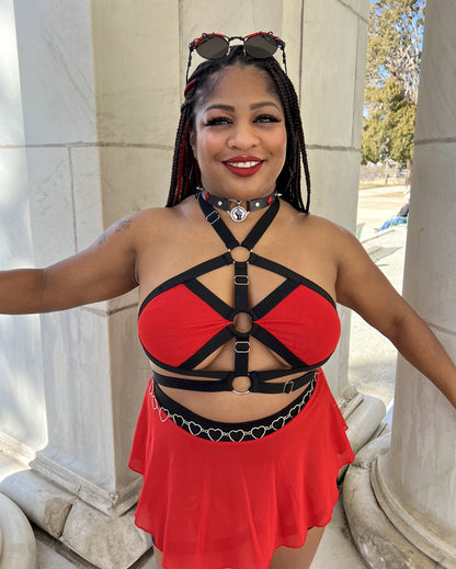 Kandi Diva x iHR Locked & Loaded Halter Top