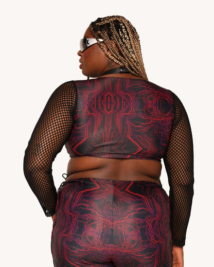 Infinite Matrix Criss Cross Top