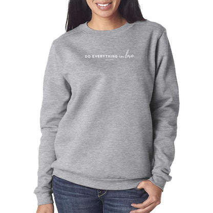 Do Everything In Love Crewneck Sweatshirt