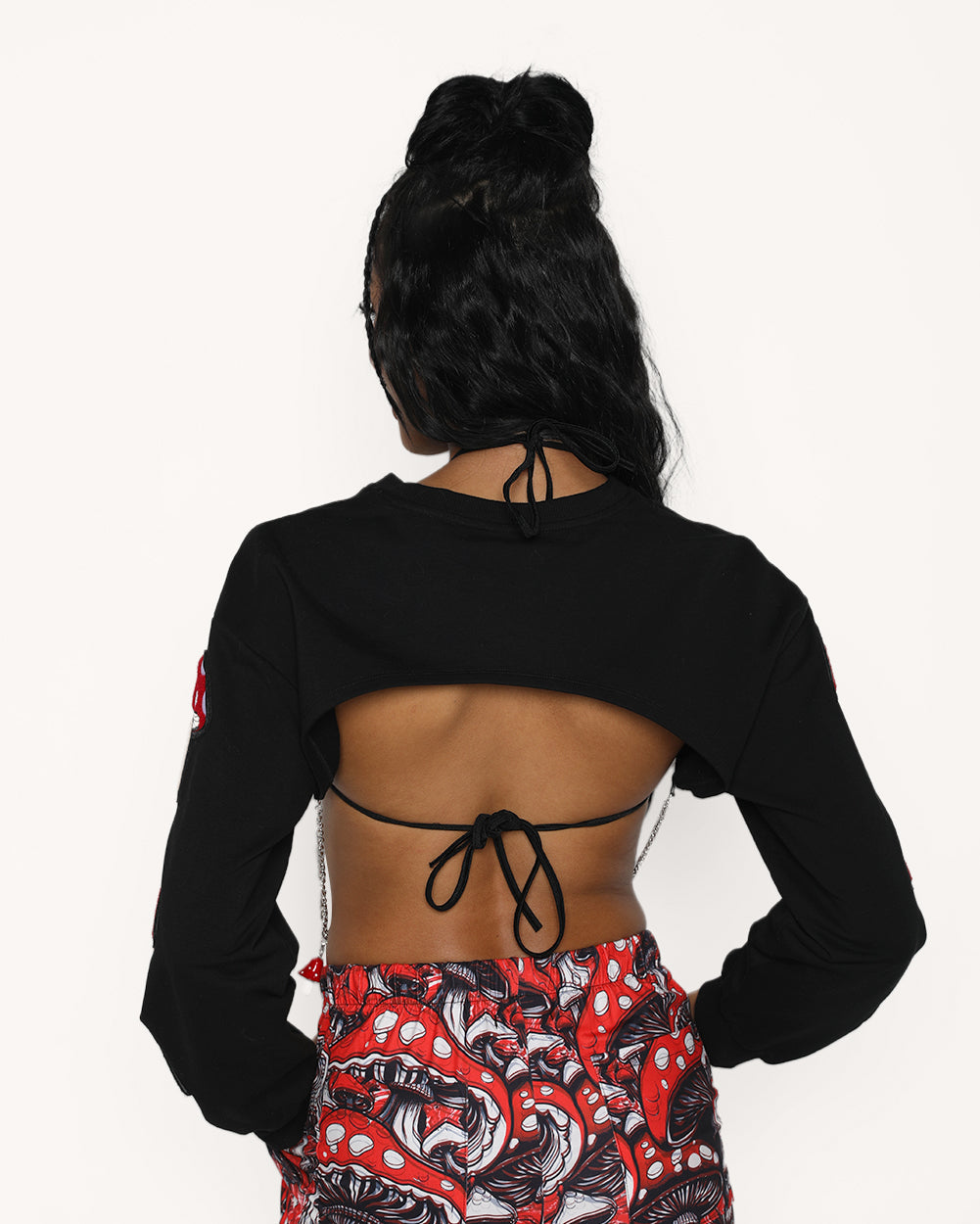 Magic Mushroom Patch Ultra Crop Top