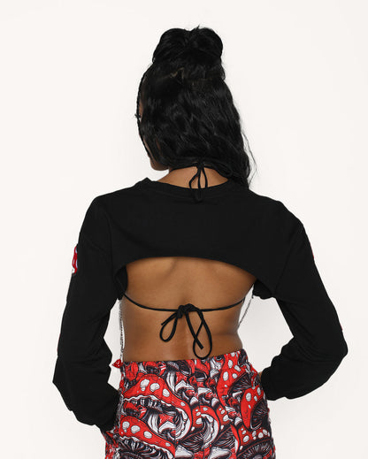 Magic Mushroom Patch Ultra Crop Top