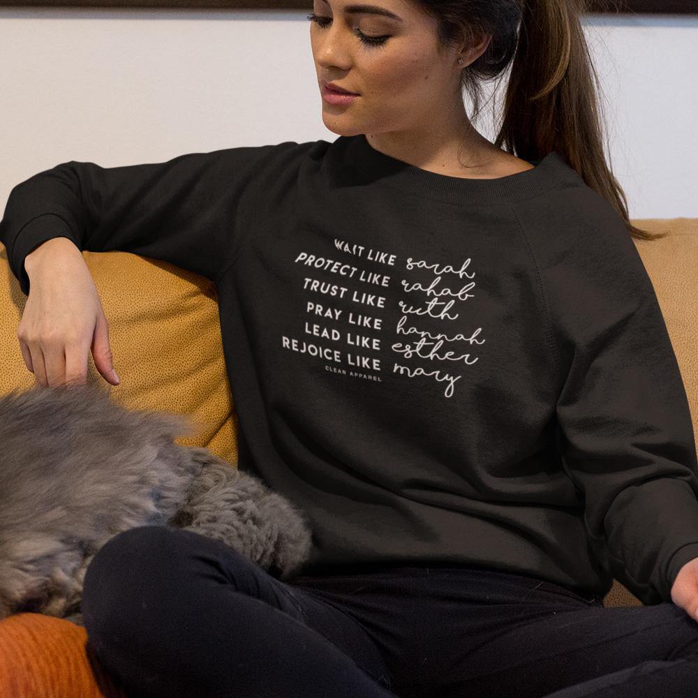Wait Like Sarah Crewneck Sweatshirt