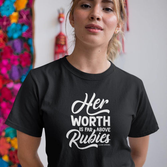 Worth Above Rubies Ladies Unisex Tees
