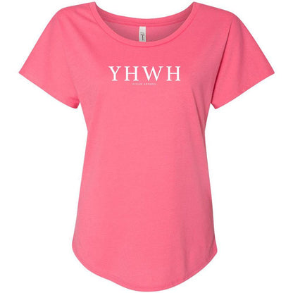 YHWH Ladies Slouchy Tee