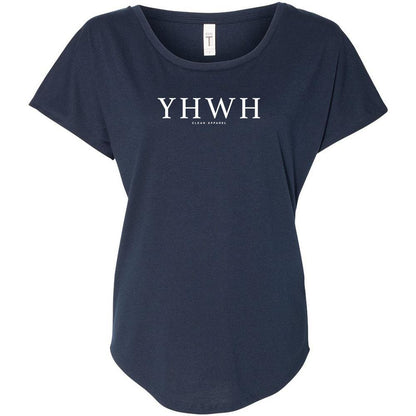 YHWH Ladies Slouchy Tee