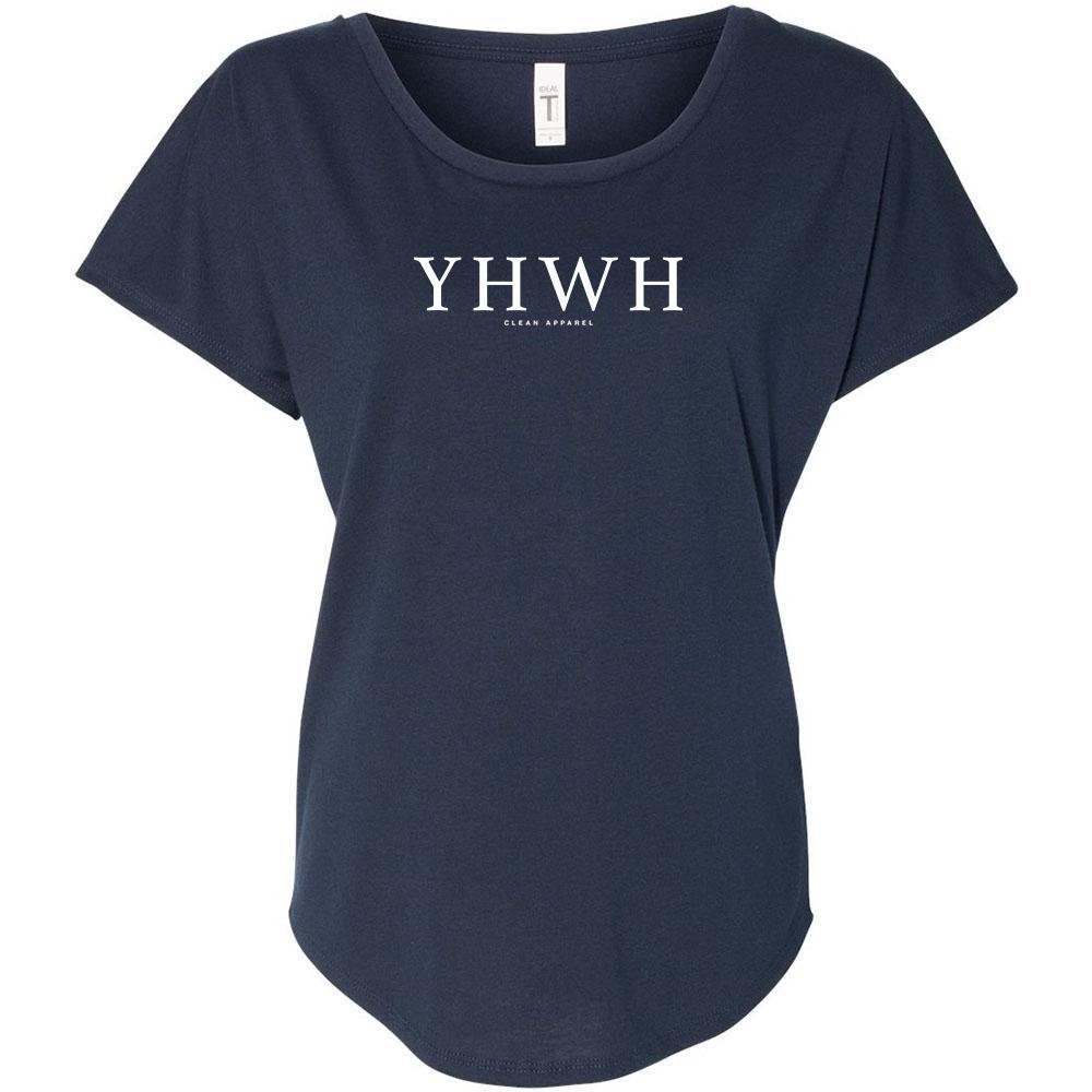YHWH Ladies Slouchy Tee