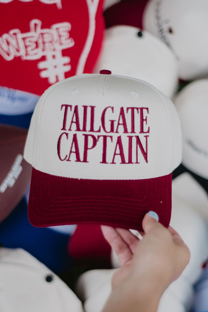 TAILGATE CAPTAIN Vintage Trucker Hats for Women