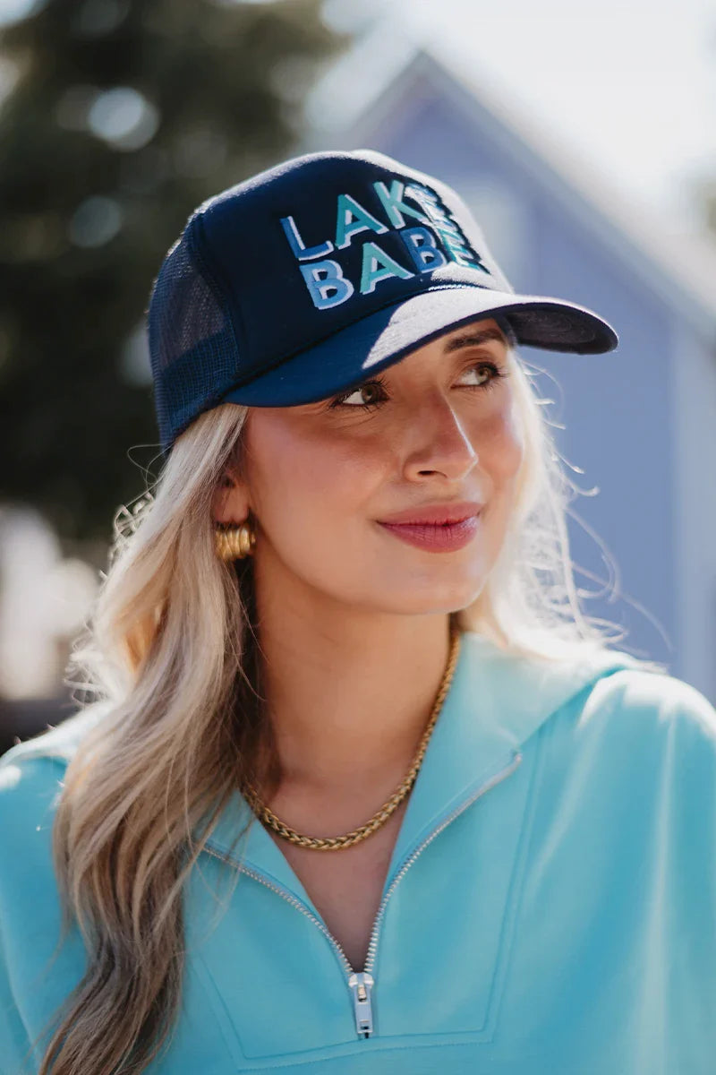 Lake Babe Cute Foam Trucker Hat