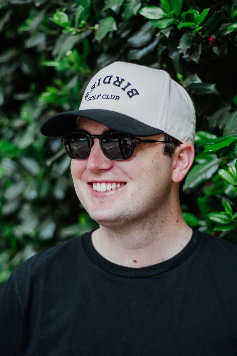 BIRDIES Golf Club Upside Down Men's Trucker Hats Vintage