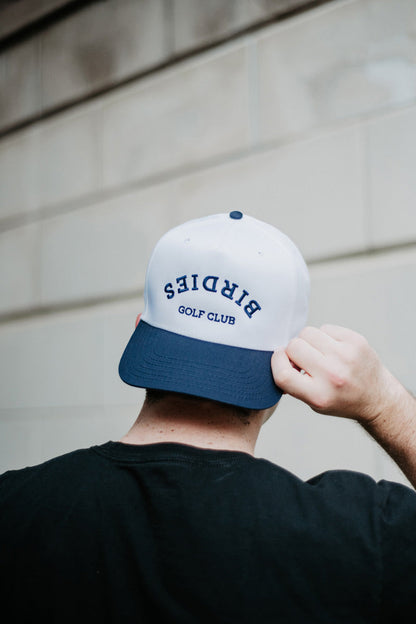 BIRDIES Golf Club Upside Down Men's Trucker Hats Vintage