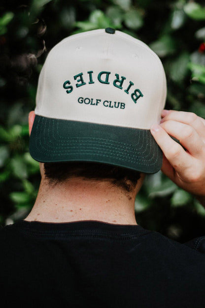 BIRDIES Golf Club Upside Down Men's Trucker Hats Vintage