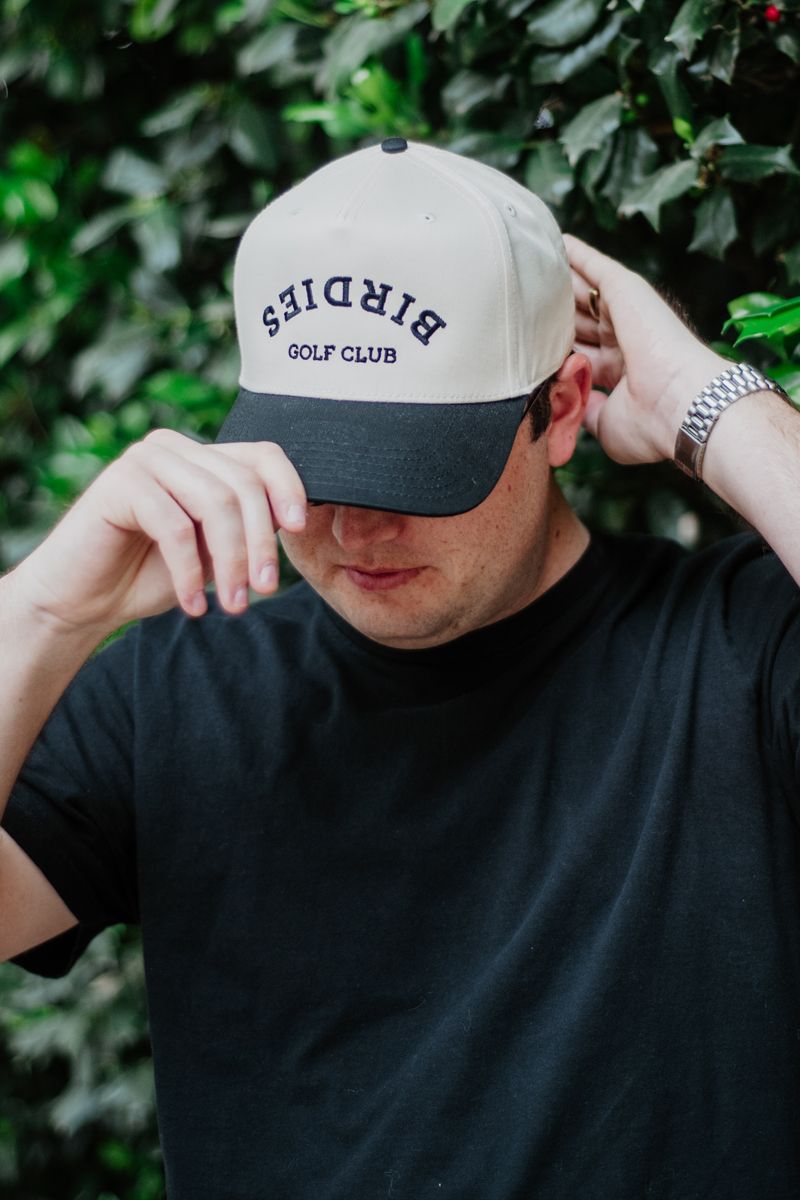 BIRDIES Golf Club Upside Down Men's Trucker Hats Vintage