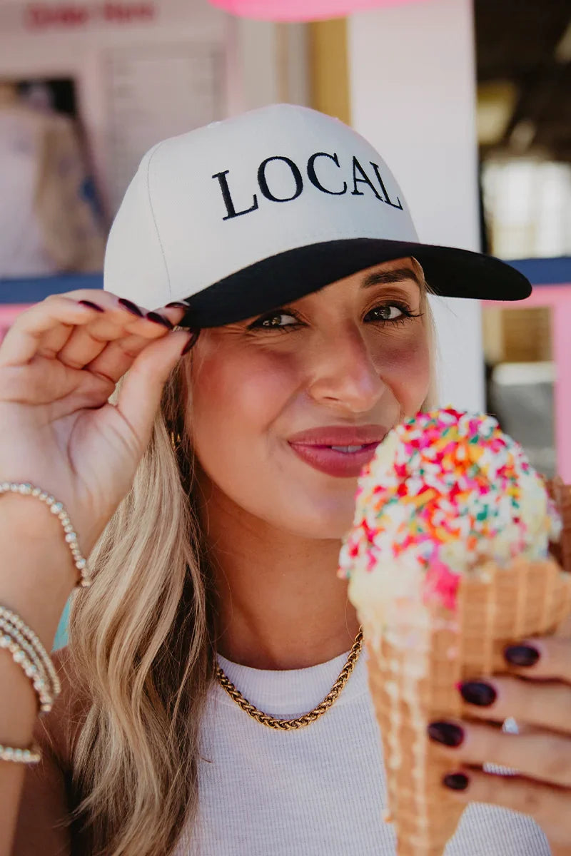 LOCAL Two-Toned Retro Vintage Hat