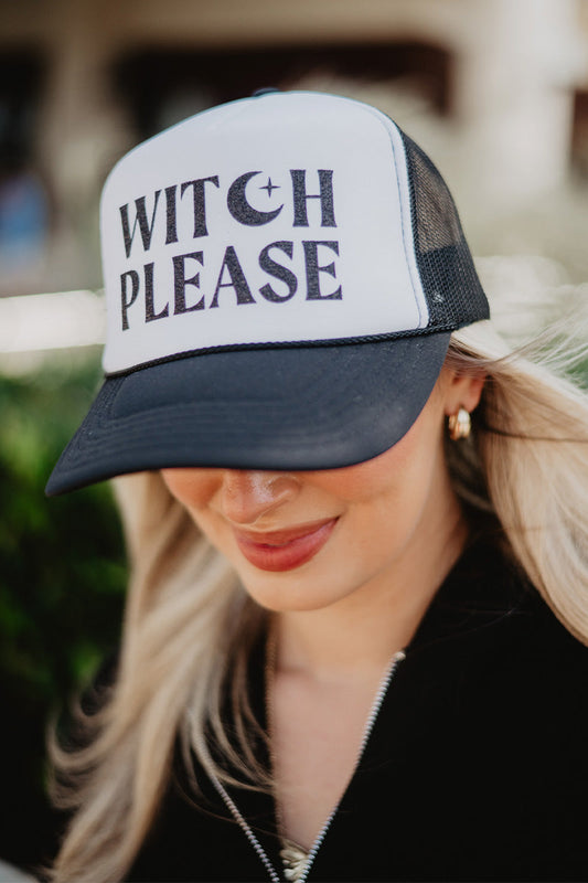 Witch Please Foam Trucker Hat
