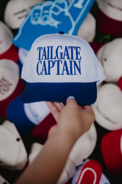 TAILGATE CAPTAIN Vintage Trucker Hats for Women