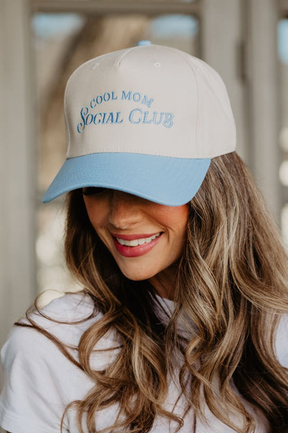 Cool Mom Social Club Two-Toned Vintage Hat