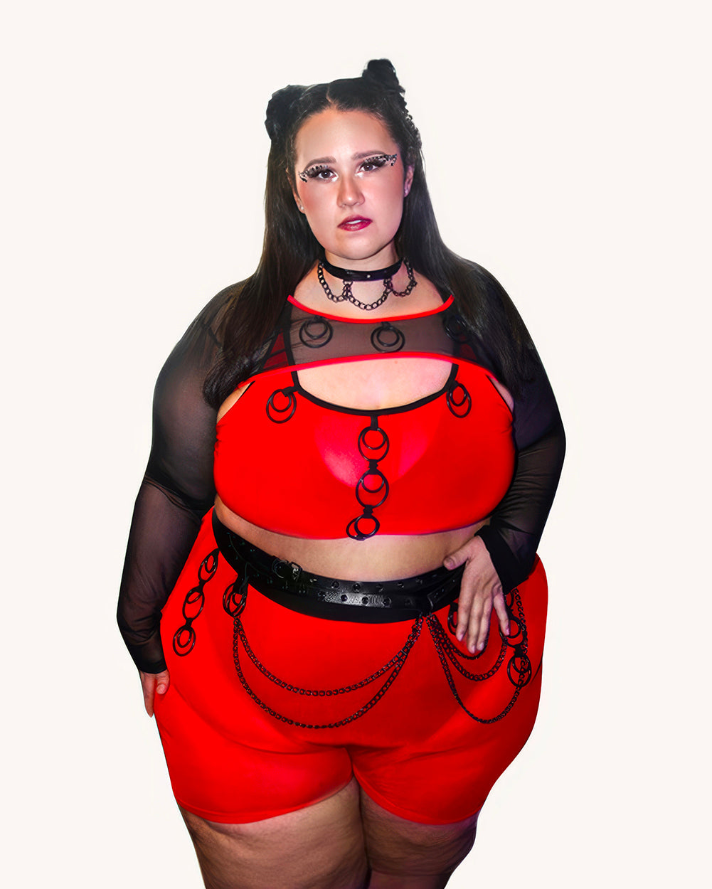 ClarissaTalks x iHR Enter the Portal Ultra Crop Top