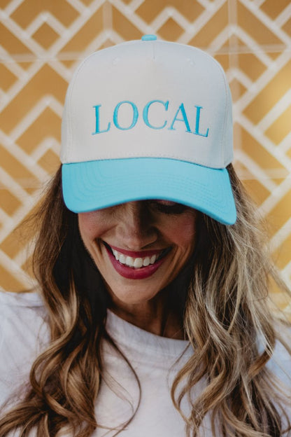 LOCAL Two-Toned Retro Vintage Hat