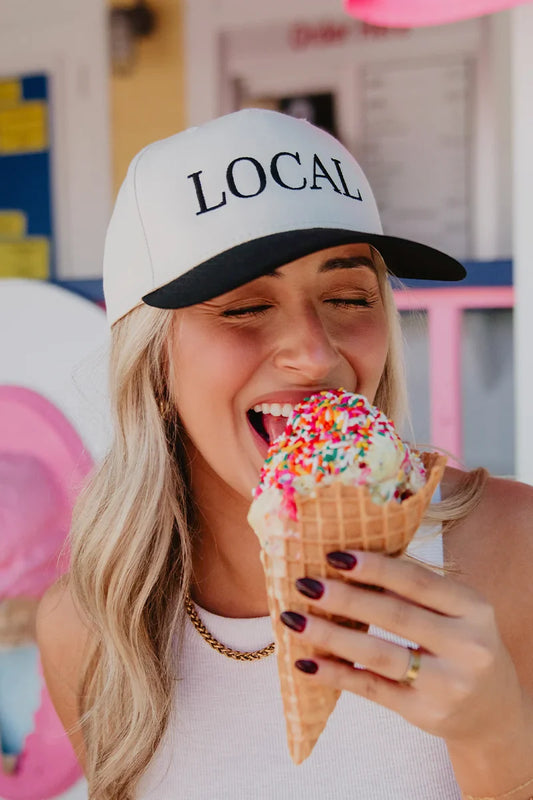 LOCAL Two-Toned Retro Vintage Hat