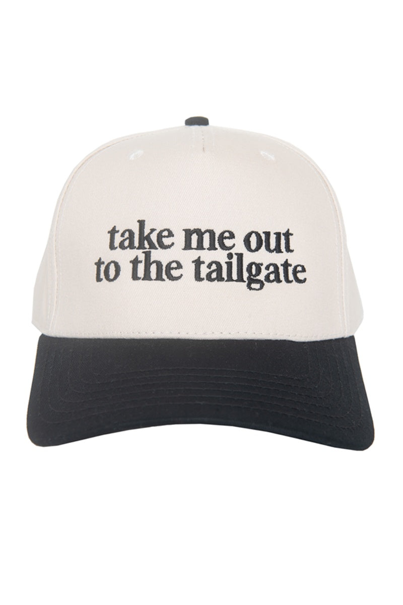Take Me Out To The Tailgate Two-Toned Hat