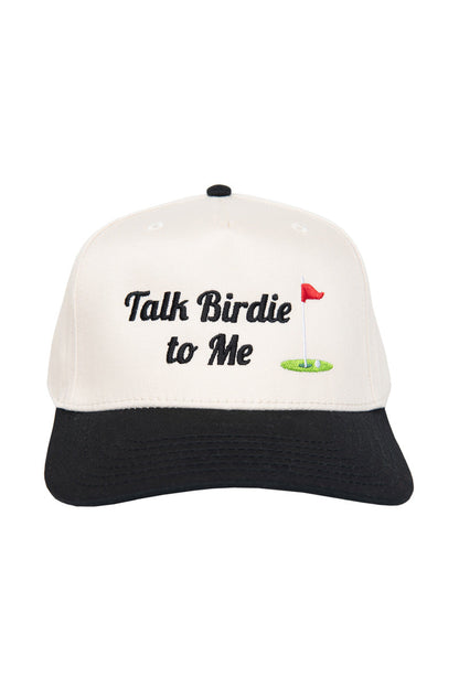 Talk Birdie To Me Men's Golf Vintage Hat
