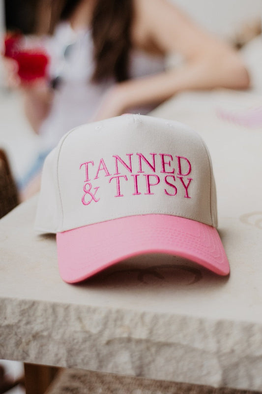 Tanned & Tipsy Vintage Hat