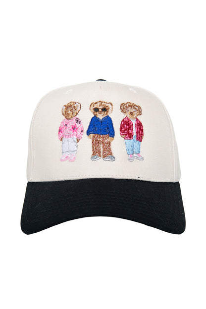 Teddy Bears Vintage Trucker Hat