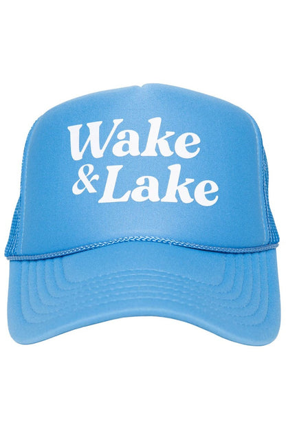 Wake & Lake Foam Hats