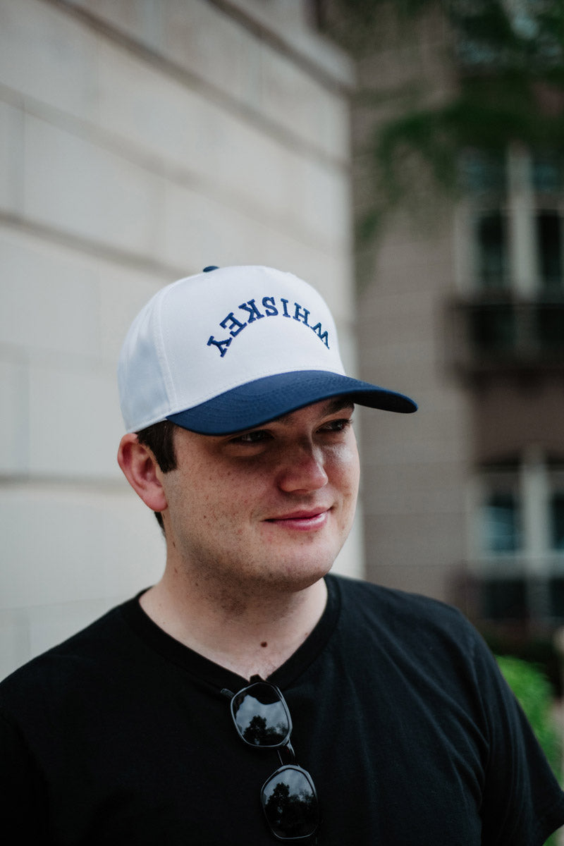 WHISKEY Upside Down Men's Trucker Hats Vintage