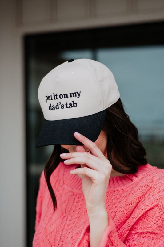 Put It On My Dad's Tab Vintage Hat