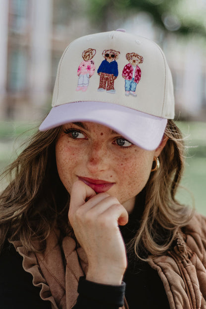 Teddy Bears Vintage Trucker Hat